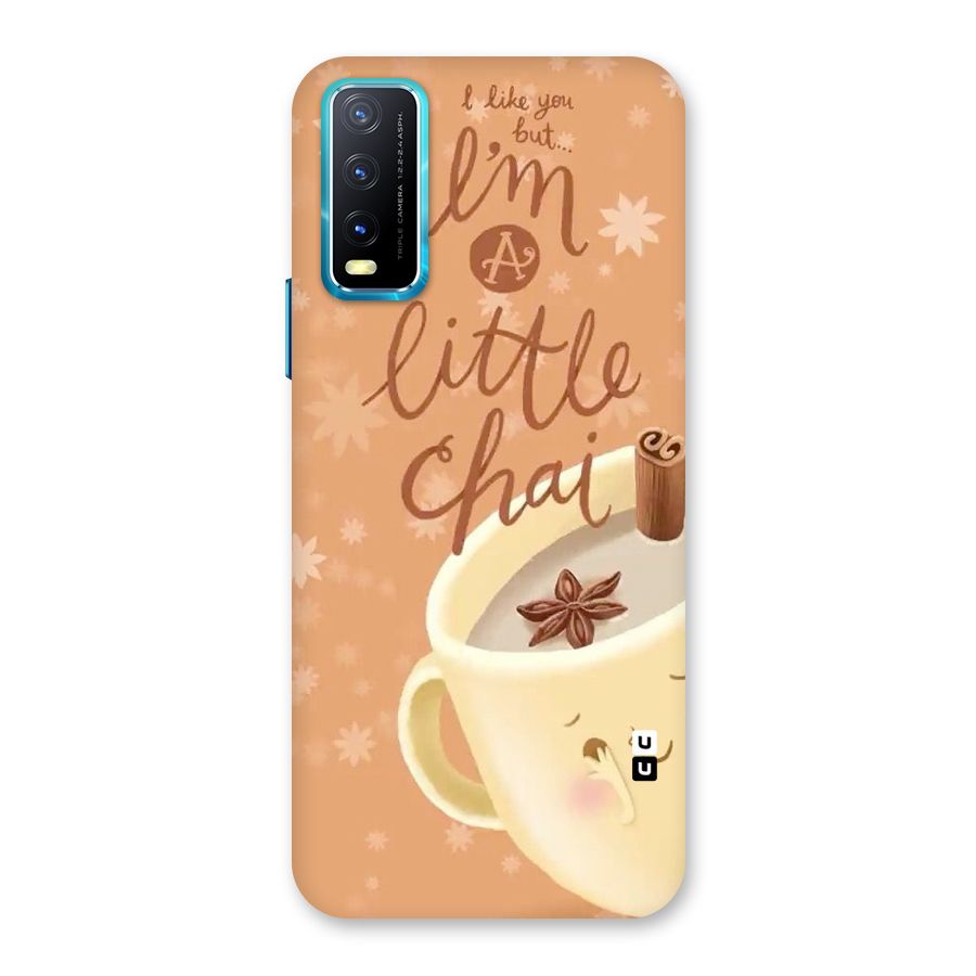 A Little Chai Back Case for Vivo Y20A