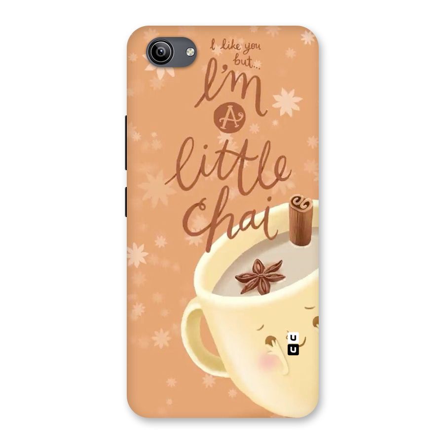 A Little Chai Back Case for Vivo Y81i