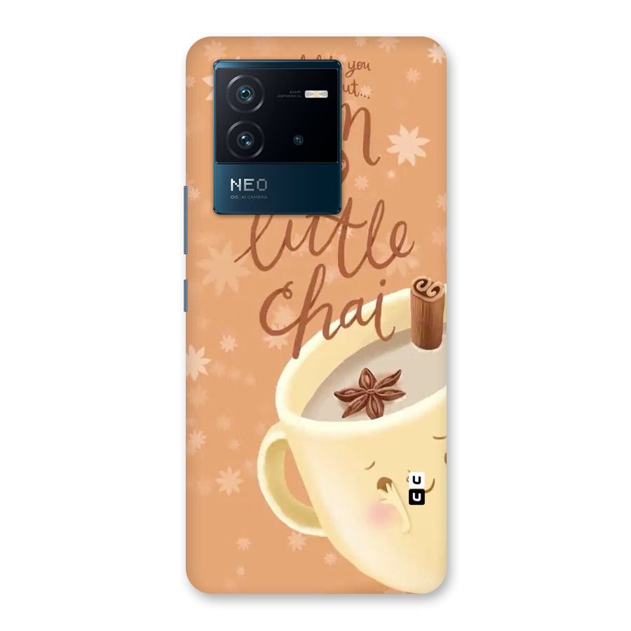 A Little Chai Back Case for Vivo iQOO Neo 6 5G