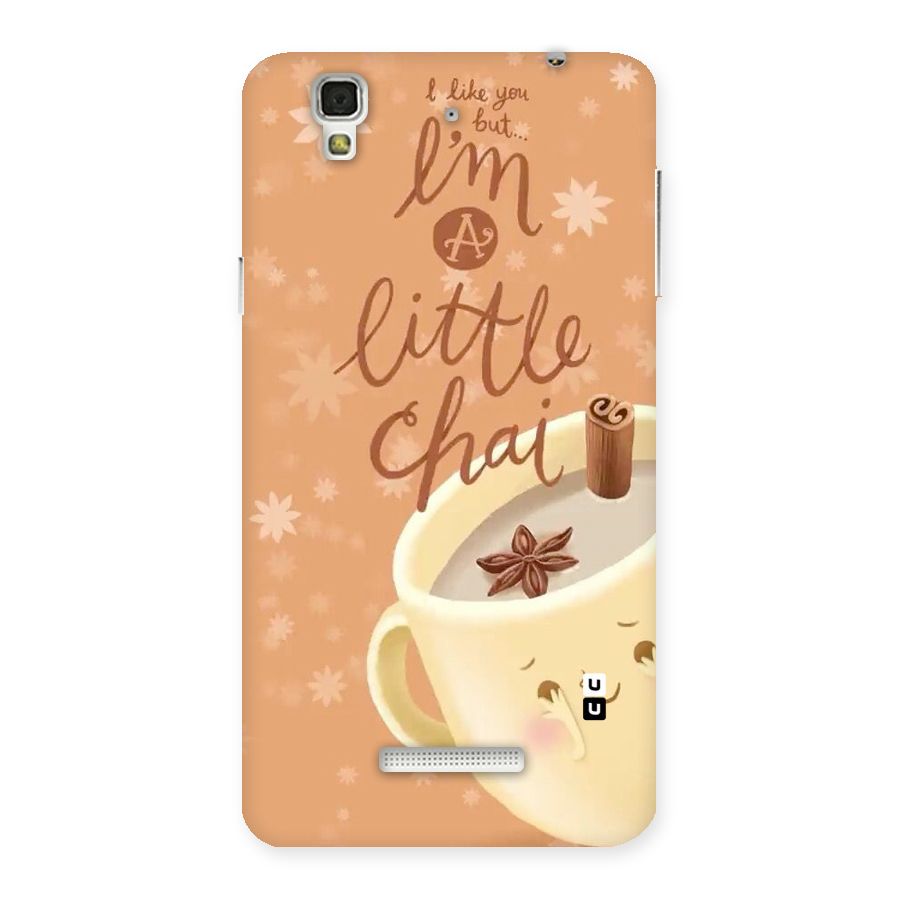 A Little Chai Back Case for Yu Yureka