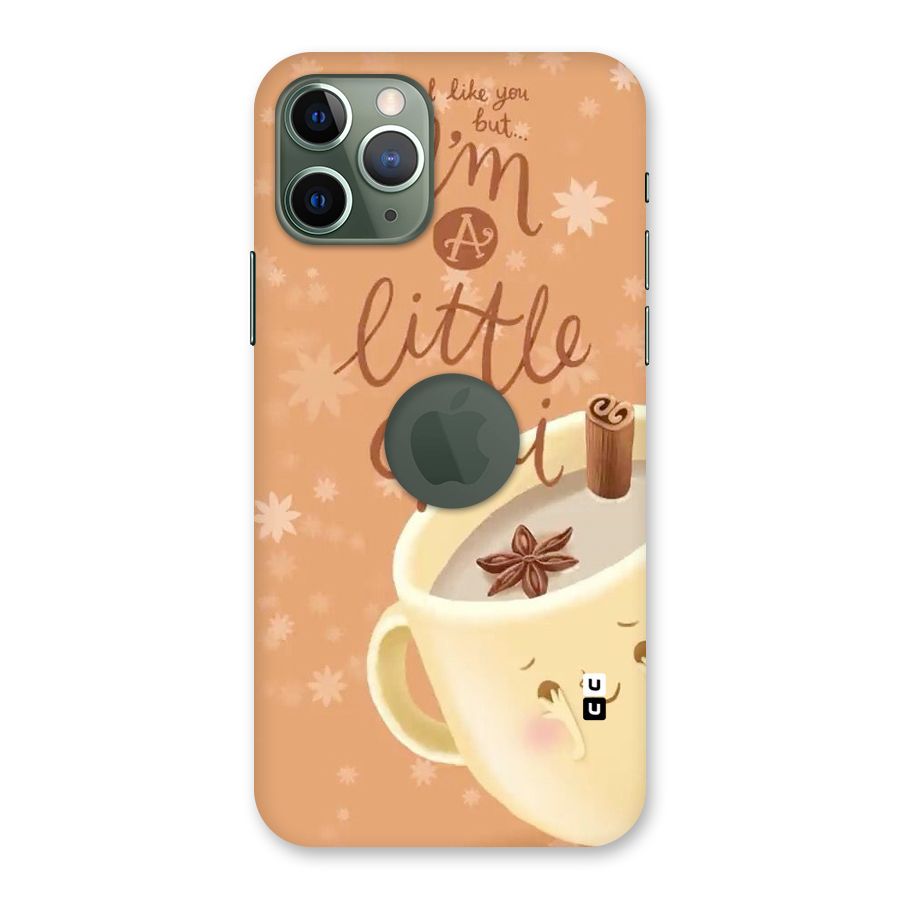 A Little Chai Back Case for iPhone 11 Pro Logo  Cut