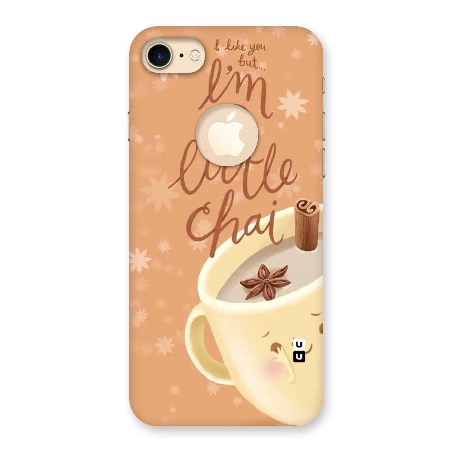 A Little Chai Back Case for iPhone 7 Logo Cut