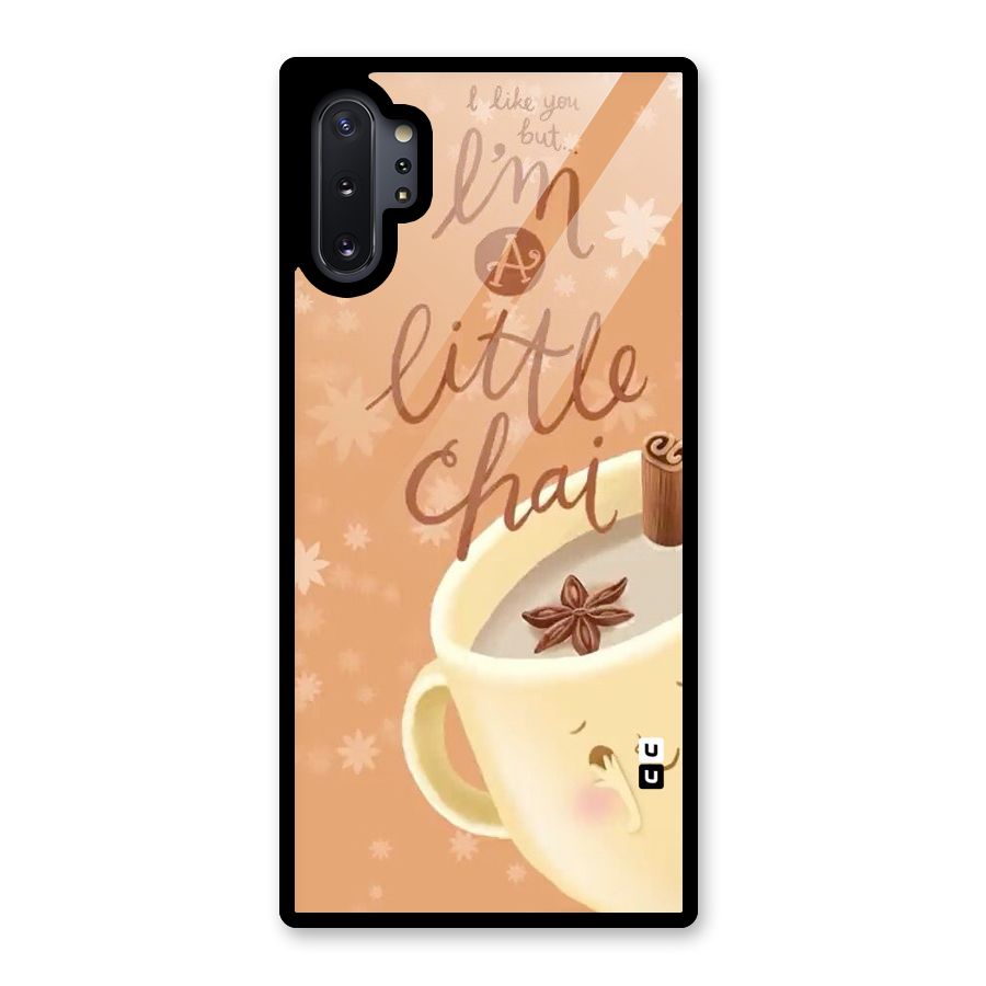 A Little Chai Glass Back Case for Galaxy Note 10 Plus