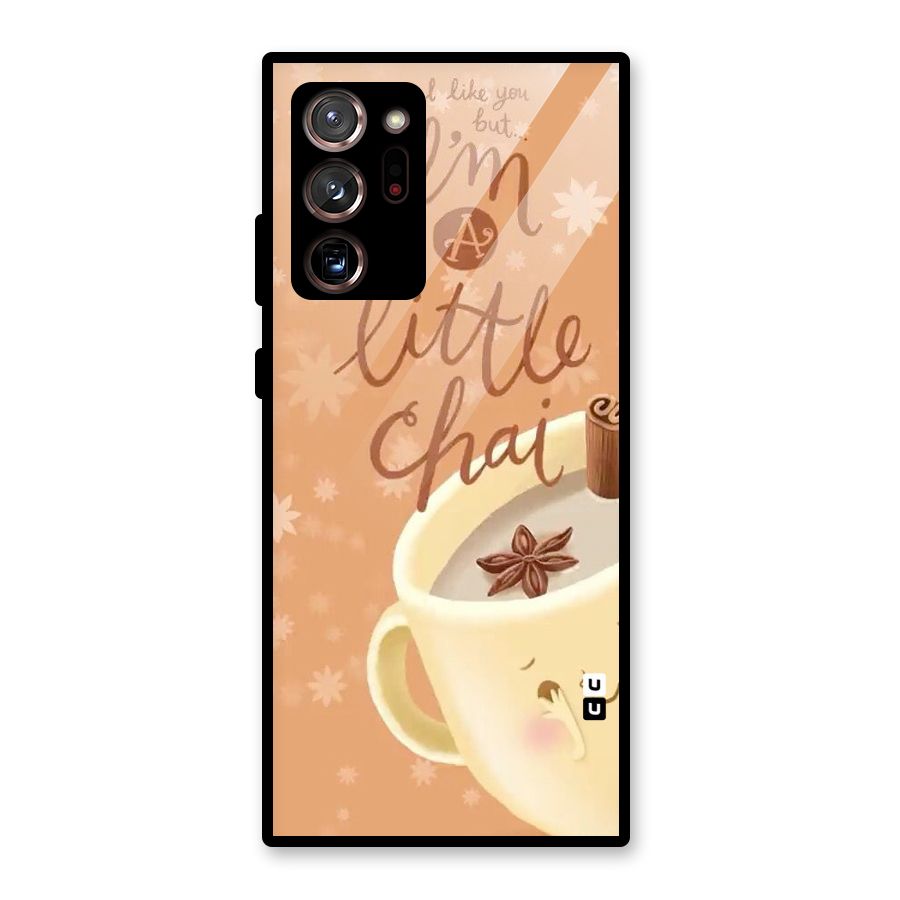 A Little Chai Glass Back Case for Galaxy Note 20 Ultra