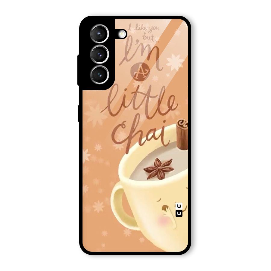 A Little Chai Glass Back Case for Galaxy S21 5G