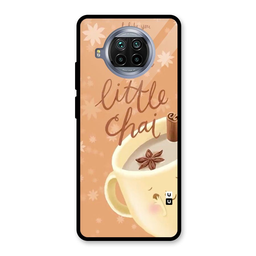 A Little Chai Glass Back Case for Mi 10i