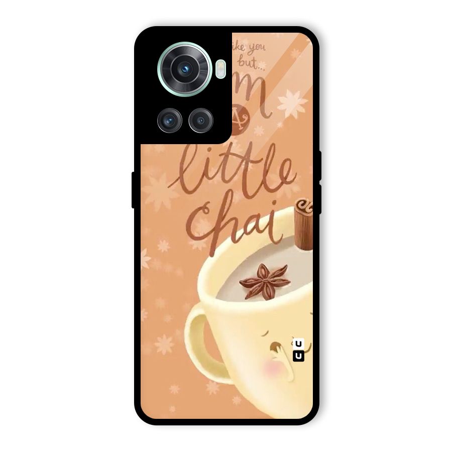 A Little Chai Glass Back Case for OnePlus 10R