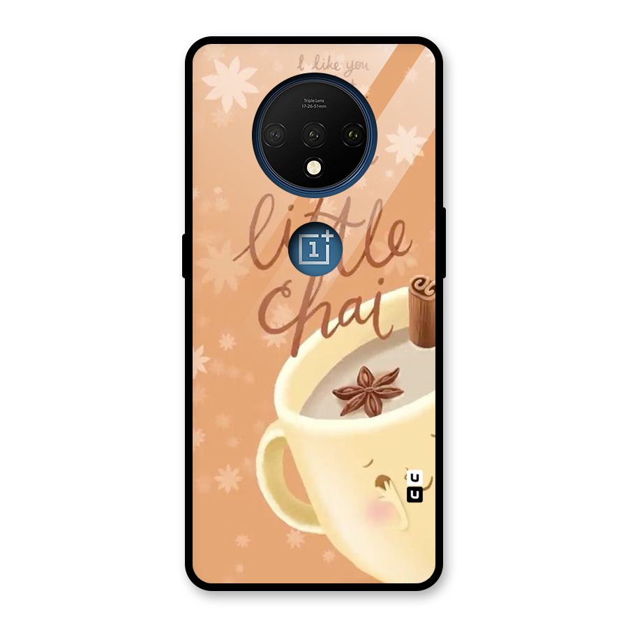 A Little Chai Glass Back Case for OnePlus 7T
