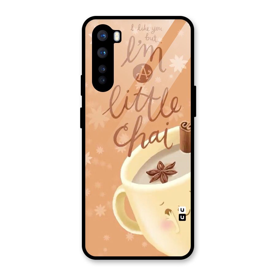 A Little Chai Glass Back Case for OnePlus Nord