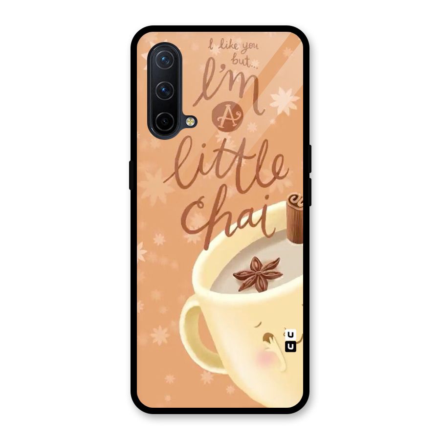 A Little Chai Glass Back Case for OnePlus Nord CE 5G