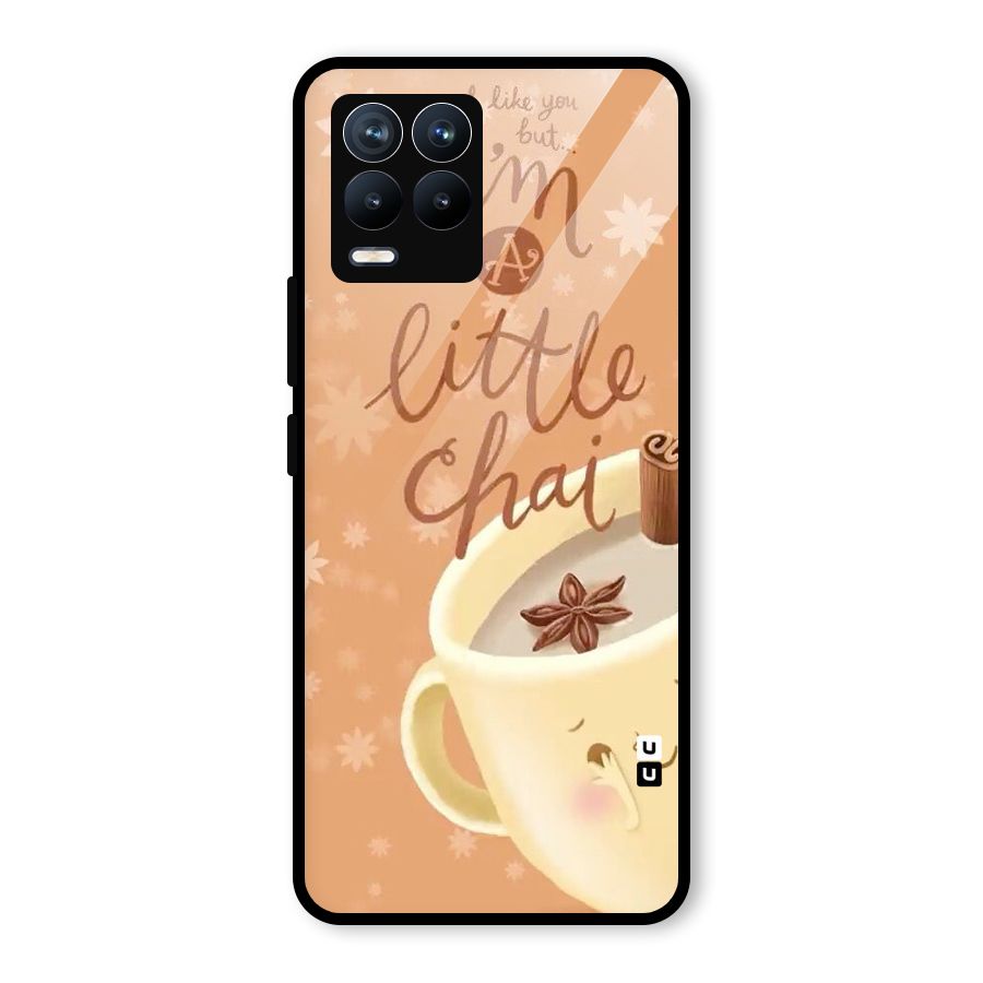 A Little Chai Glass Back Case for Realme 8 Pro