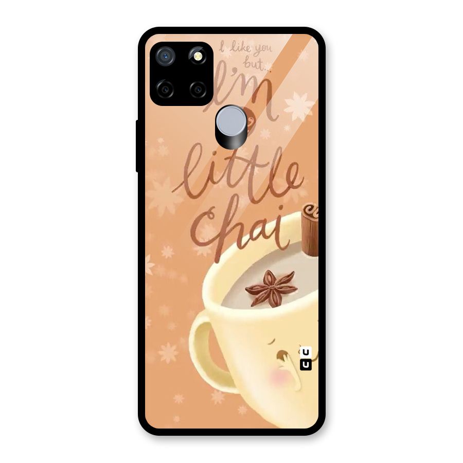 A Little Chai Glass Back Case for Realme C15