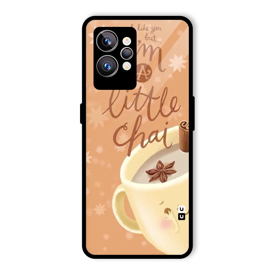 A Little Chai Glass Back Case for Realme GT2 Pro