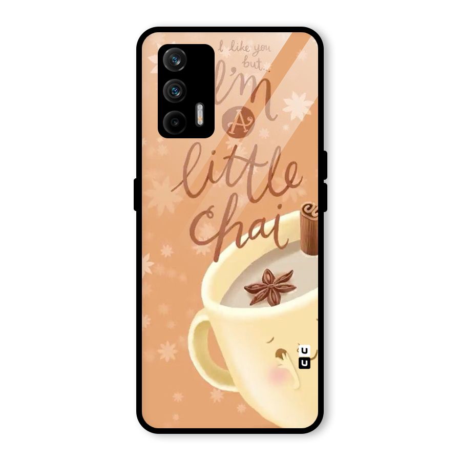 A Little Chai Glass Back Case for Realme GT 5G