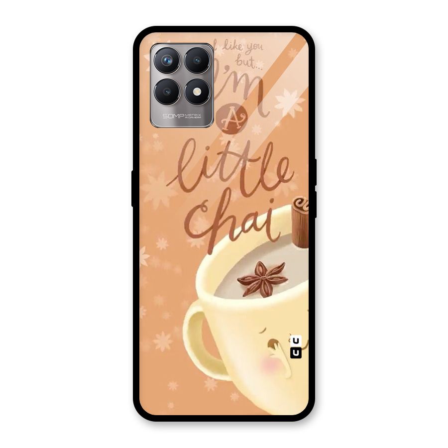 A Little Chai Glass Back Case for Realme Narzo 50