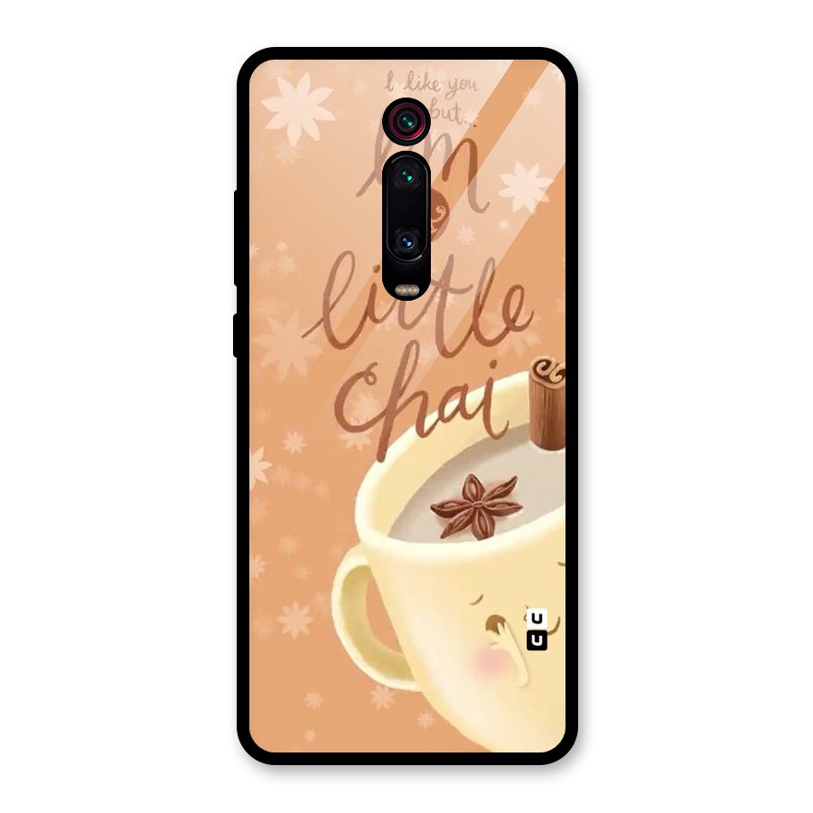 A Little Chai Glass Back Case for Redmi K20 Pro