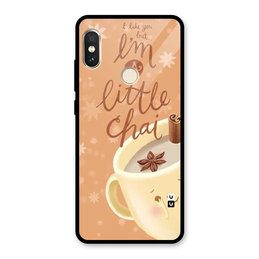 A Little Chai Glass Back Case for Redmi Note 5 Pro