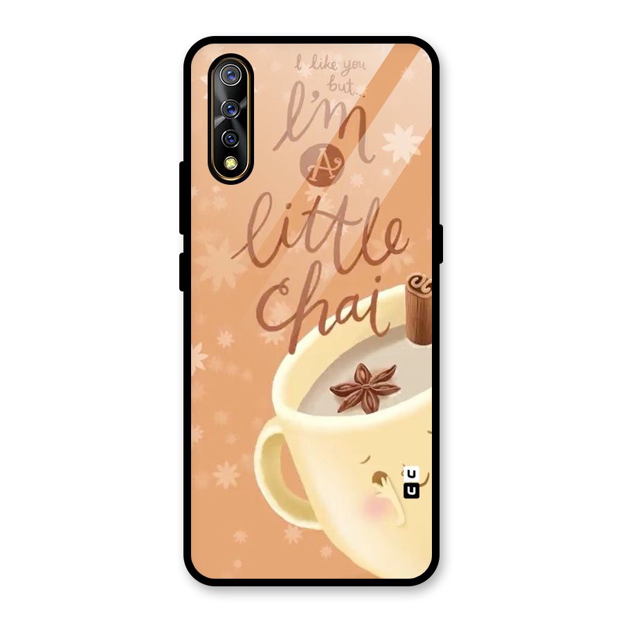 A Little Chai Glass Back Case for Vivo S1