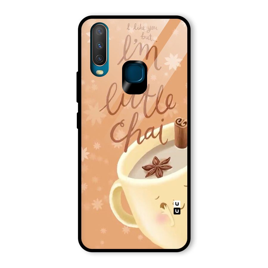 A Little Chai Glass Back Case for Vivo U10