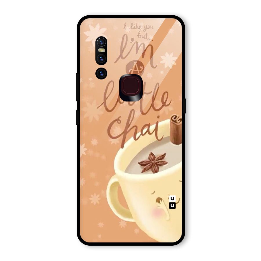A Little Chai Glass Back Case for Vivo V15