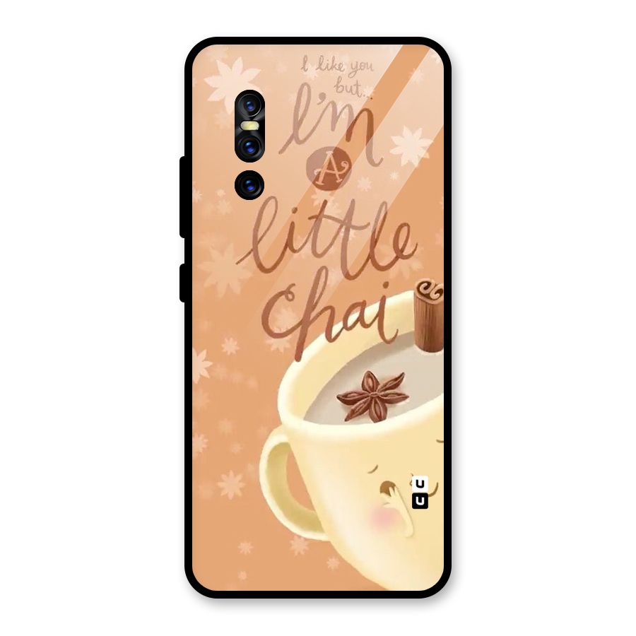 A Little Chai Glass Back Case for Vivo V15 Pro