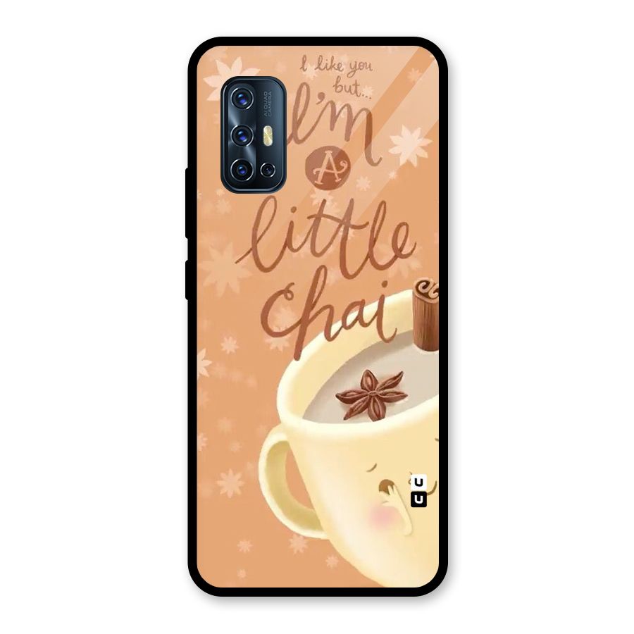 A Little Chai Glass Back Case for Vivo V17