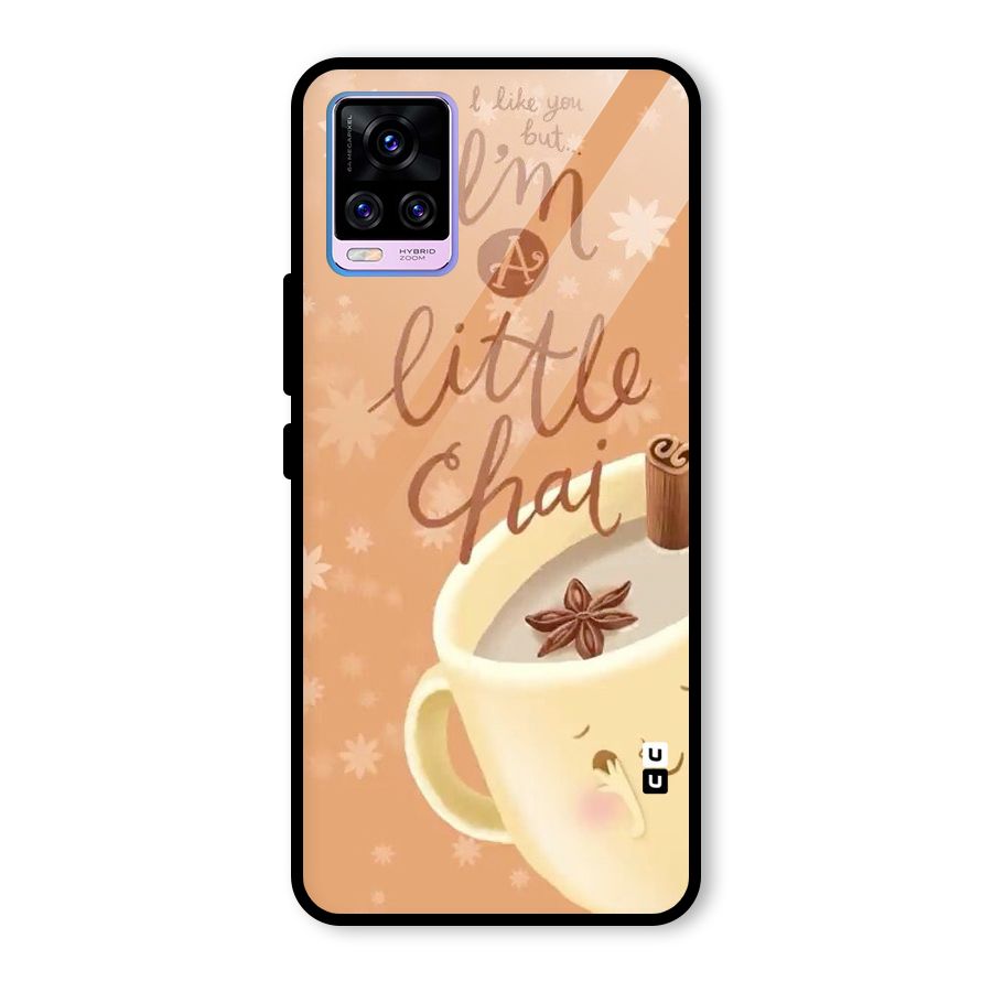 A Little Chai Glass Back Case for Vivo V20 Pro