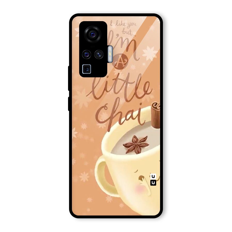 A Little Chai Glass Back Case for Vivo X50 Pro