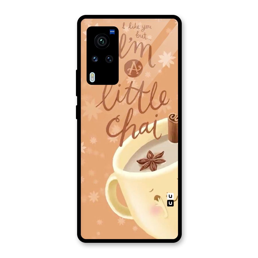 A Little Chai Glass Back Case for Vivo X60 Pro