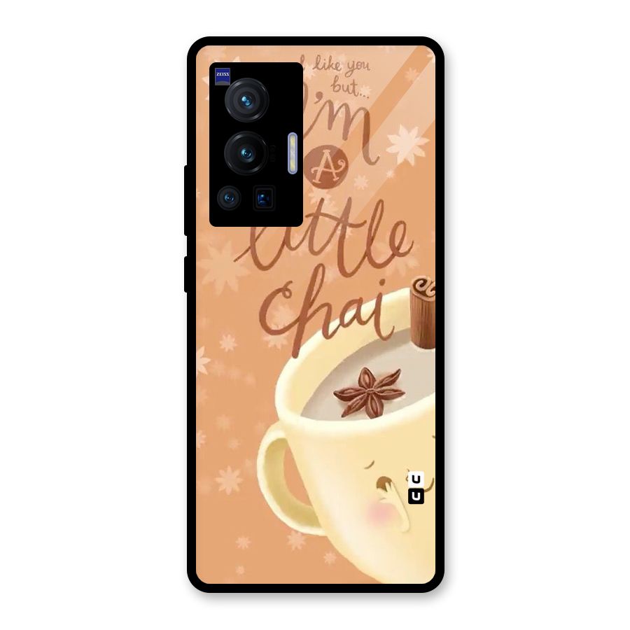 A Little Chai Glass Back Case for Vivo X70 Pro