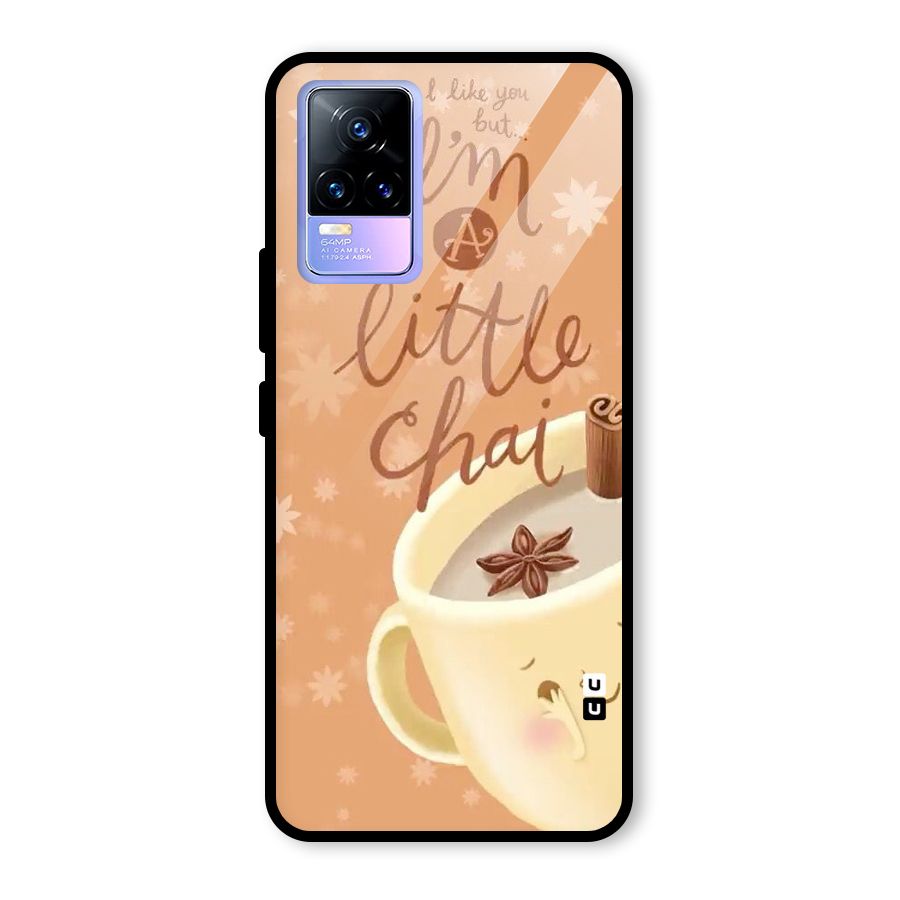 A Little Chai Glass Back Case for Vivo Y73