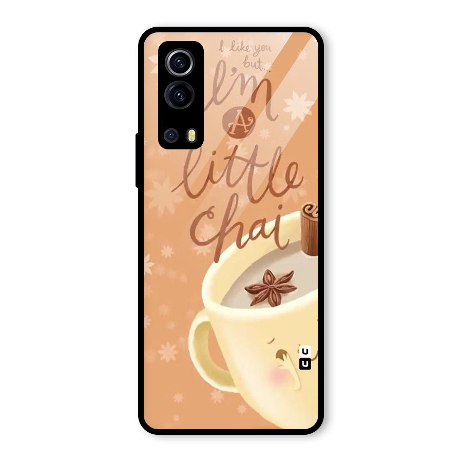 A Little Chai Glass Back Case for Vivo iQOO Z3