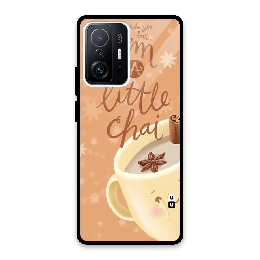 A Little Chai Glass Back Case for Xiaomi 11T Pro