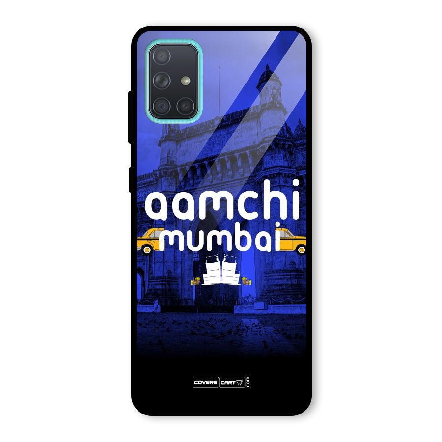 Aamchi Mumbai Glass Back Case for Galaxy A71