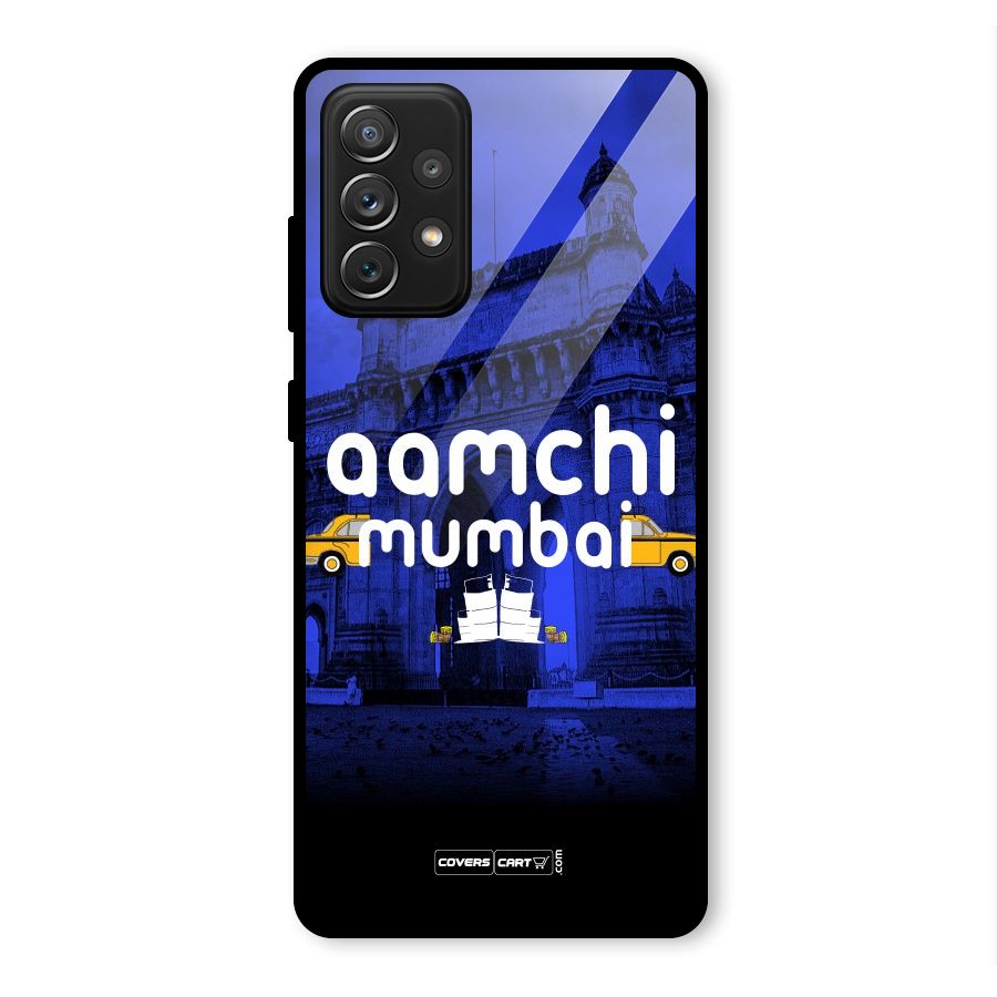 Aamchi Mumbai Glass Back Case for Galaxy A72