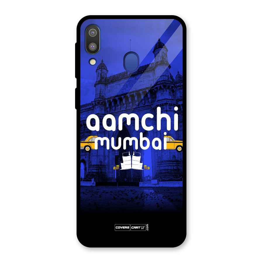 Aamchi Mumbai Glass Back Case for Galaxy M20