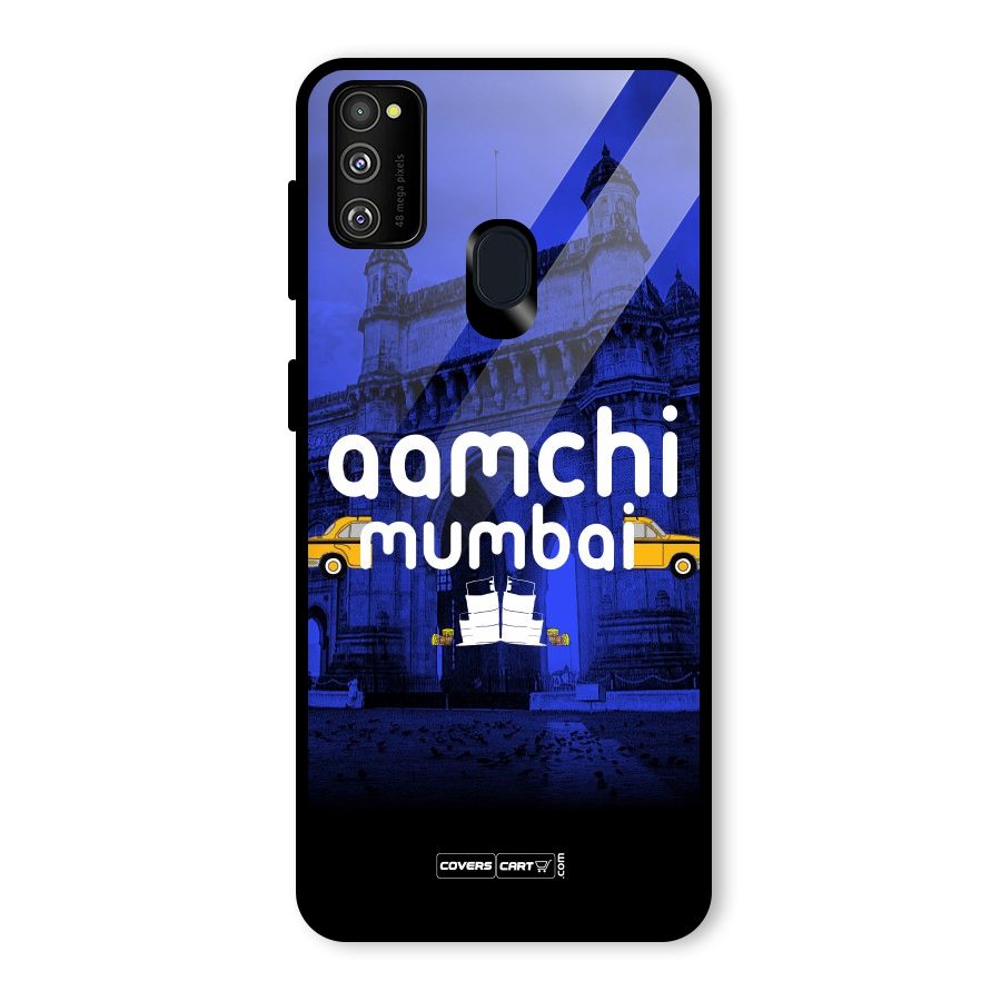 Aamchi Mumbai Glass Back Case for Galaxy M30s