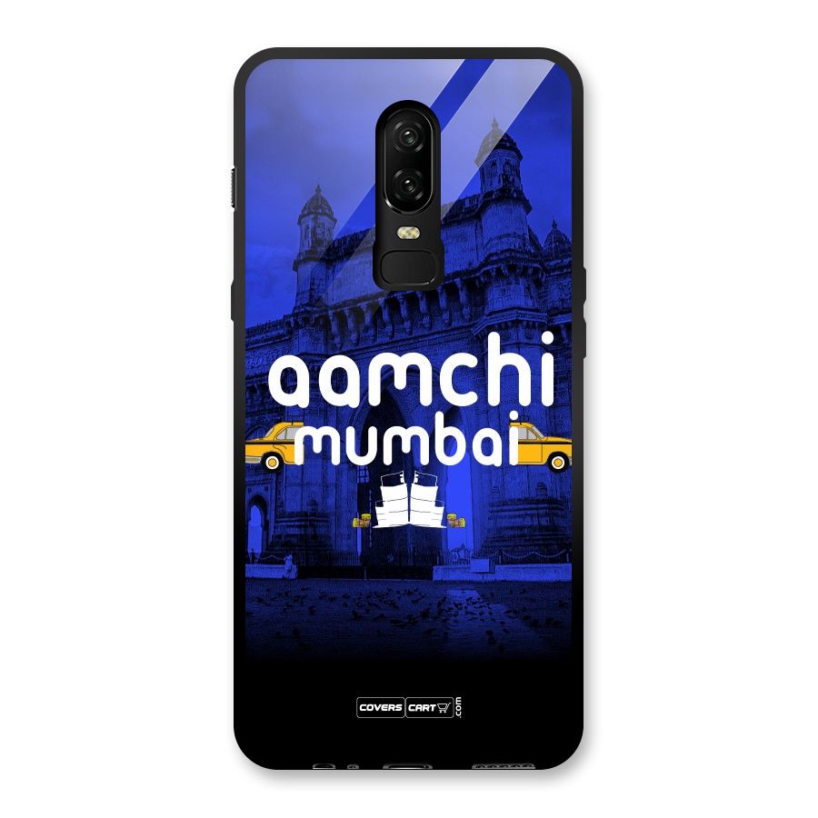 Aamchi Mumbai Glass Back Case for OnePlus 6