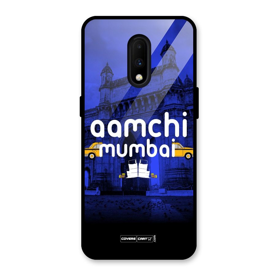 Aamchi Mumbai Glass Back Case for OnePlus 7