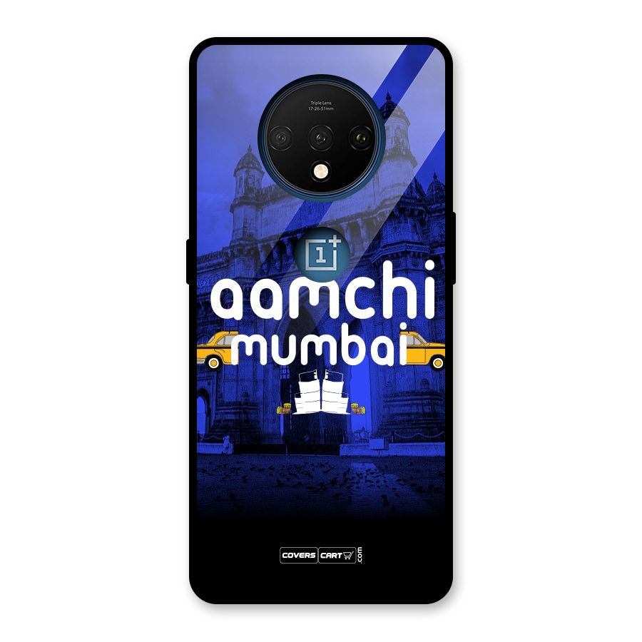 Aamchi Mumbai Glass Back Case for OnePlus 7T
