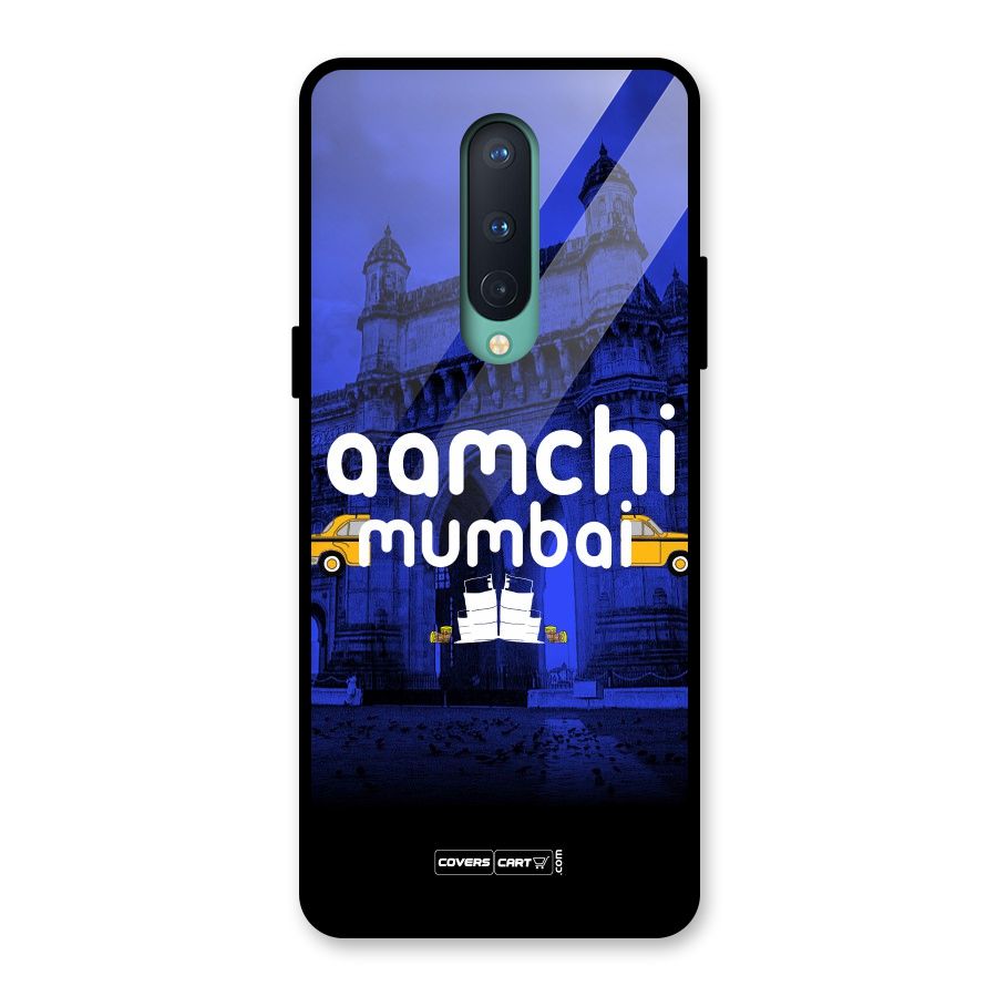 Aamchi Mumbai Glass Back Case for OnePlus 8