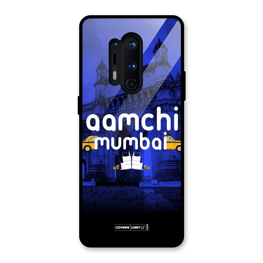 Aamchi Mumbai Glass Back Case for OnePlus 8 Pro