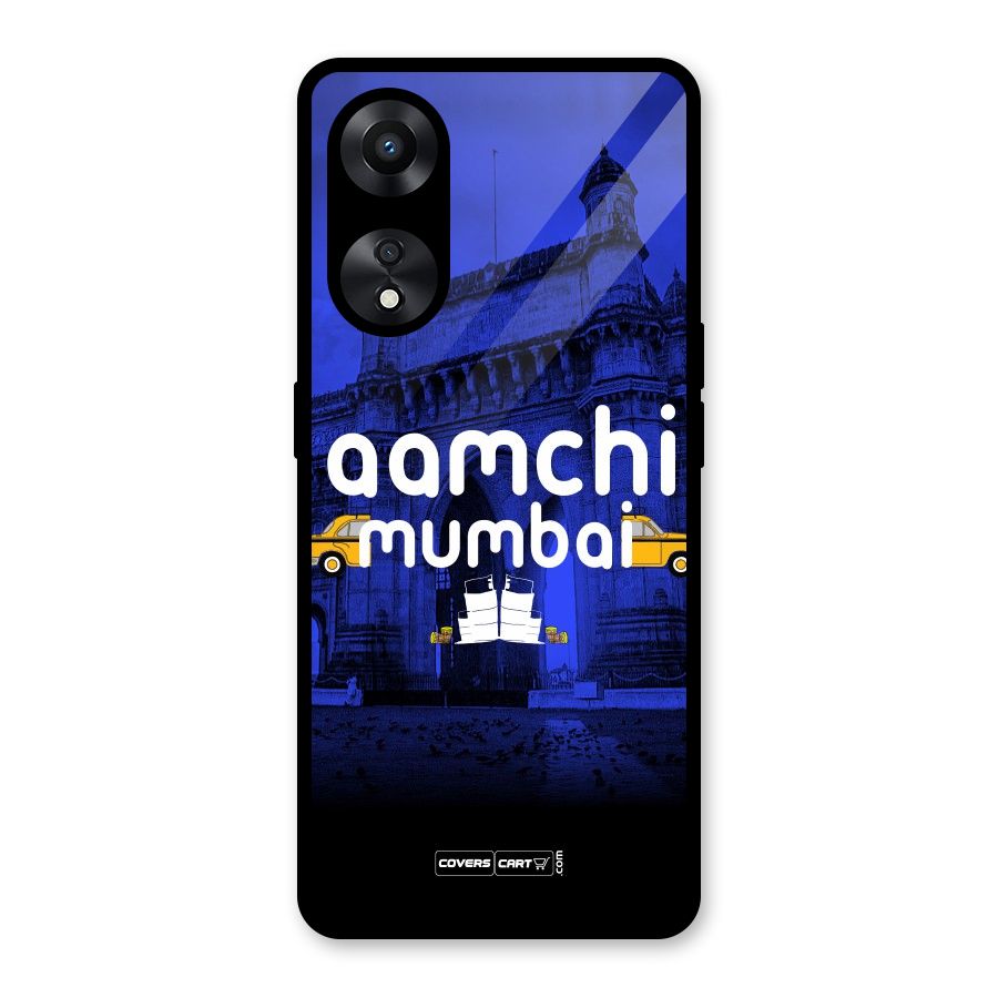 Aamchi Mumbai Glass Back Case for Oppo A78