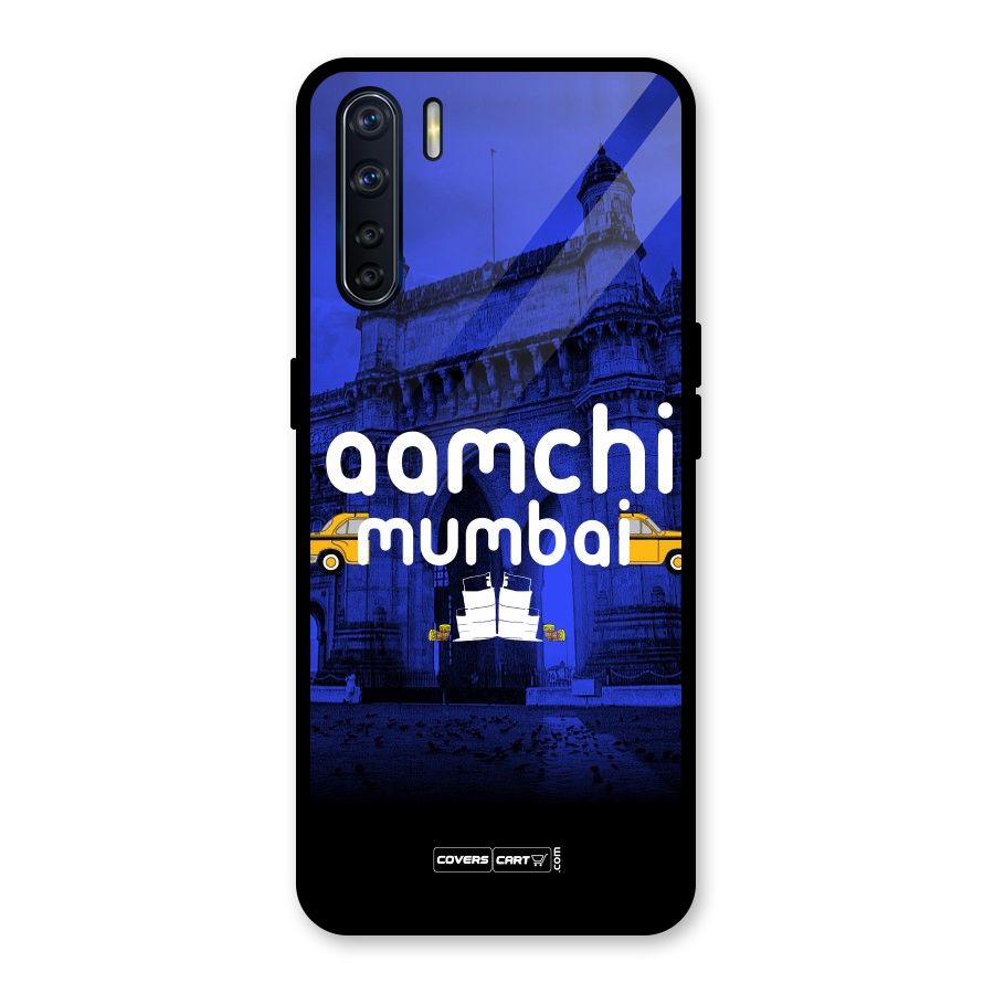 Aamchi Mumbai Glass Back Case for Oppo F15