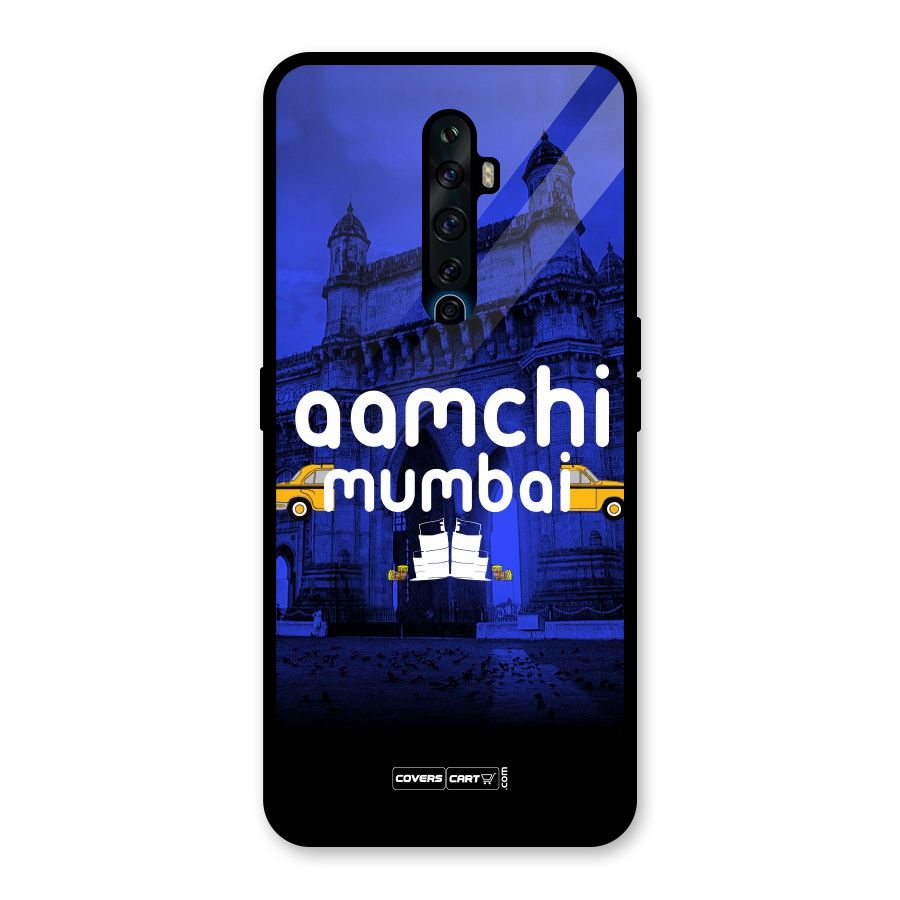 Aamchi Mumbai Glass Back Case for Oppo Reno2 F