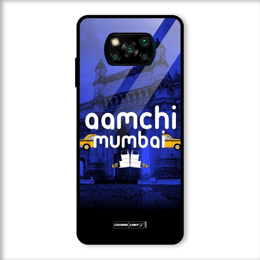 Aamchi Mumbai Glass Back Case for Poco X3