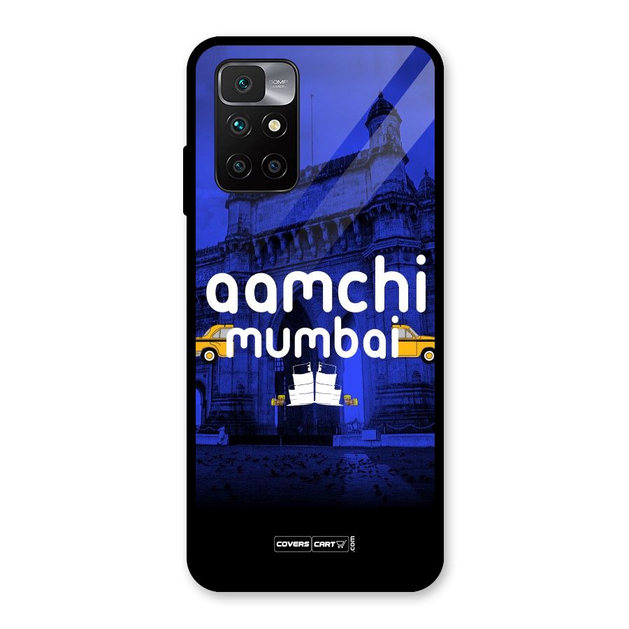 Aamchi Mumbai Glass Back Case for Redmi 10 Prime