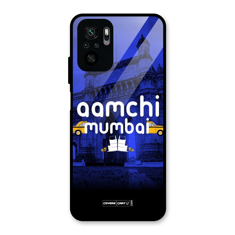 Aamchi Mumbai Glass Back Case for Redmi Note 10S