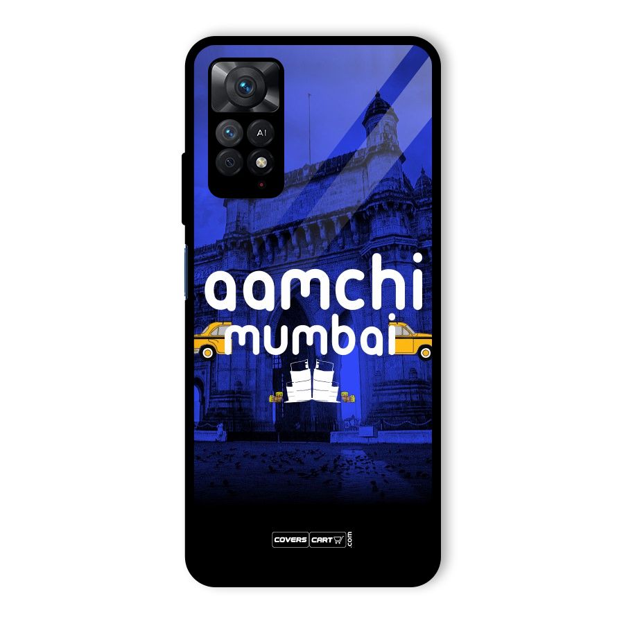 Aamchi Mumbai Glass Back Case for Redmi Note 11 Pro