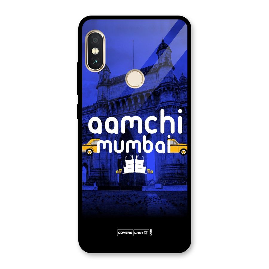 Aamchi Mumbai Glass Back Case for Redmi Note 5 Pro